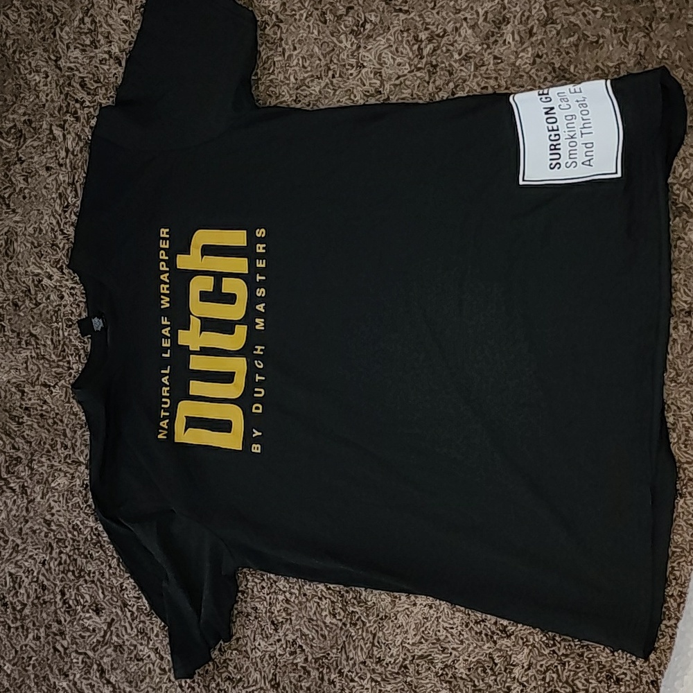 DUTCH MASTERS UNISEX T SHIRT NWOT SIZE LARGE